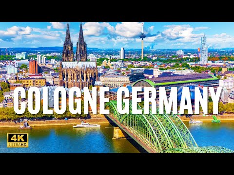 COLOGNE, CITY GERMANY 🇩🇪 – BY DRONE  (4K VIDEO UHD) – DREAM TRIPS