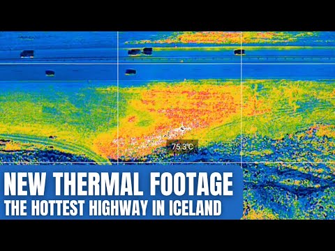 Earthquake Update & New Thermal Drone Video From Iceland's Hottest Highway