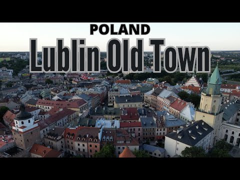 Lublin Old Town – 4K drone video
