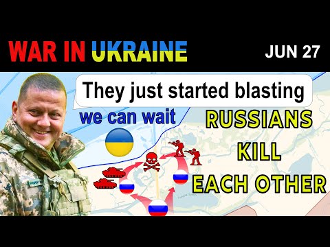 27 Jun: FOOTAGE: Confused Russian Assault Units KILL EACH OTHER | War in Ukraine Explained