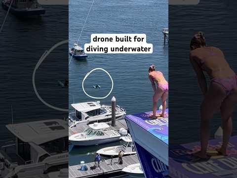 This Drone Is A Professional Cliff Diver 🤿