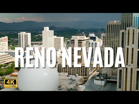 RENO NEVADA 🇺🇸 – BY DRONE (4K VIDEO UHD) – DREAM TRIPS