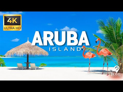 Aruba 4K Drone Video Tour in ULTRA HD HDR (60 FPS) | Aruba Island Vlog 2023