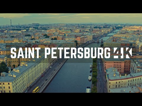 Saint Petersburg, Russia 🇷🇺 in 4K Ultra HD | Drone Video