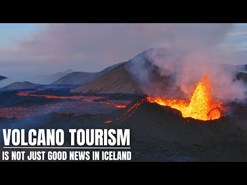 The Volcanic Eruption in Iceland – New Drone Footage and Tourist Troubles