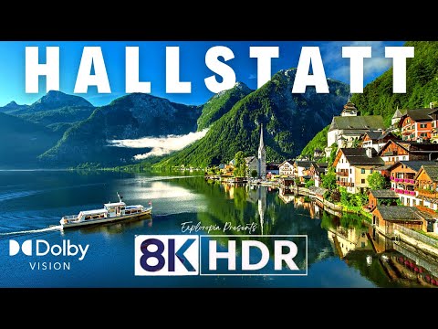 Hallstatt, Austria in 8K HDR Dolby Vision 10 BIT (60FPS) Drone Video