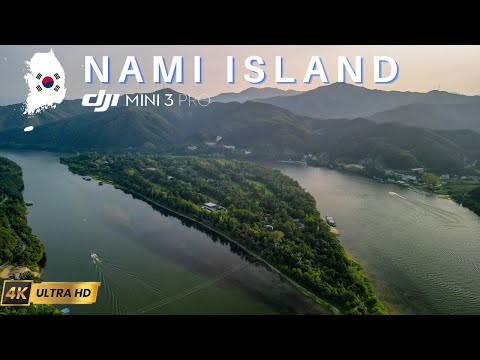 Nami Island 남이섬 🇰🇷 Drone Video | Island of Chuncheon | 4K UHD