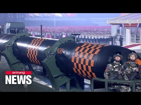 N. Korea showcases ICBMs, drones at military parade, joined by Chinese, Russian officials