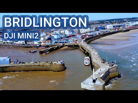 BRIDLINGTON Drone Video DJI MINI2 Yorkshire #mytripuk