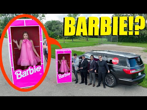 drone catches Real Barbie captured by Mattel!! (We rescued her)
