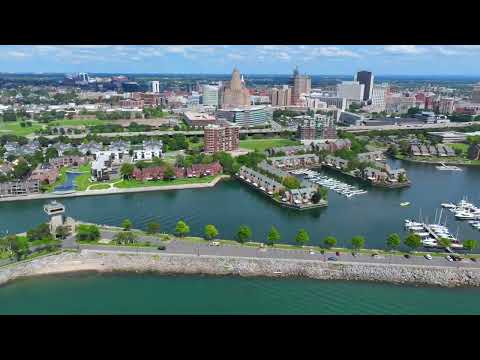 Buffalo New York from the Air Late August 2023 – Drone Video