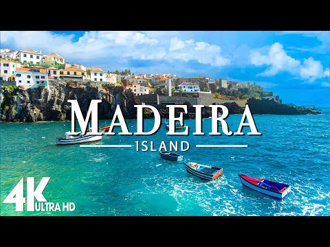 BEAUTIFUL MADEIRA ISLAND (Portugal) AERIAL DRONE 4K VIDEO – Relaxing Music Along  – 4K Video HD