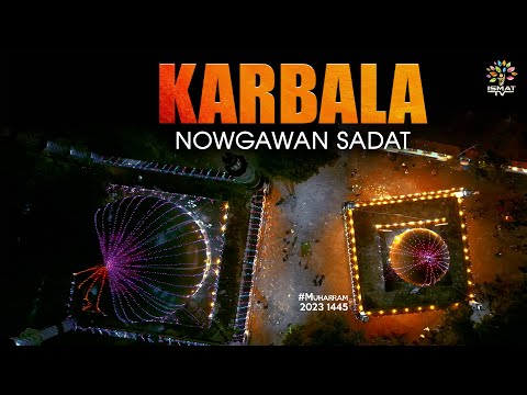 Karbala | Nowgawan Sadat | Cinematic Drone Video | Muharram 2023/1445 #dronevideo #cinematicvideo