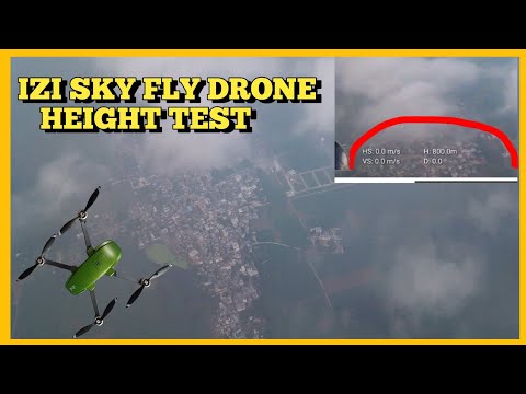 IZI SKY FLY DRONE KITNA UCHA UDHA SAKTE HAI 🤔#izi #drone #dronevideo