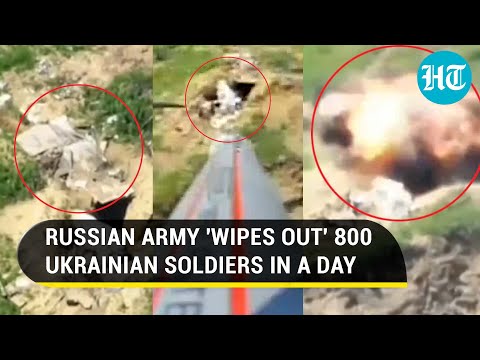 Russian FPV-Drone Bombs Ukrainian Stronghold; Putin's Men 'Kill' 800 Soldiers, 'Repel' 15 Attacks