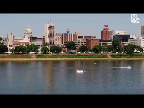 Drone video: Harrisburg, Pa.