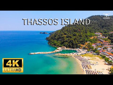 Thassos, Greece – Summer 2023 – 4K Drone Video