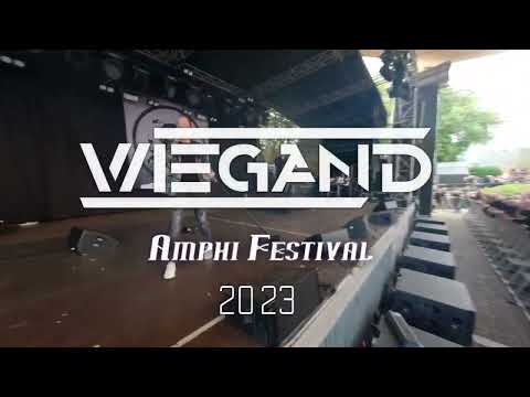 WIEGAND "Floating away" live drone video Amphi Festival 2023