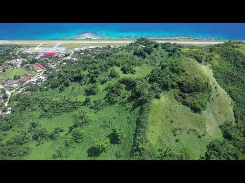 Drone (Aerial) video of Mt. Tonachau in Weno (Moen) found within Chuuk lagoon, Chuuk State