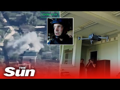 Inside Ukrainian drone crew as they call in strikes on Russian position