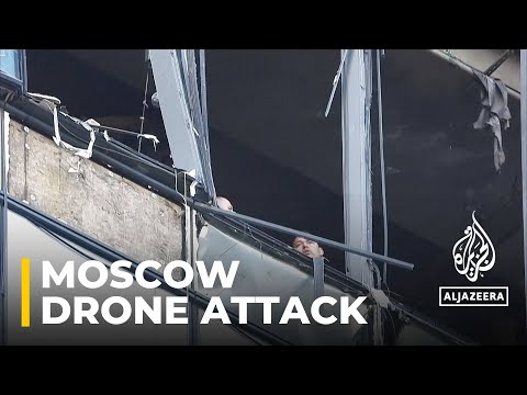 Ukraine war: Moscow skyscraper hit by second drone attack in two days