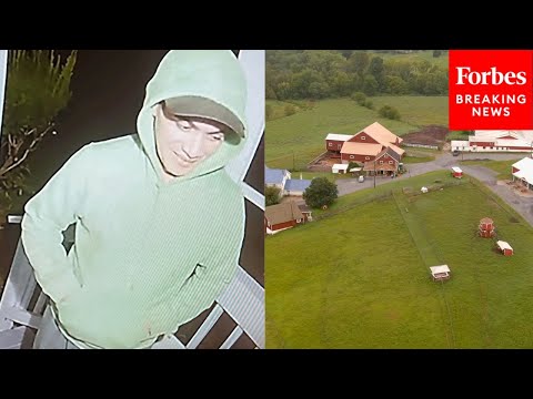 Drone Video Shows A Pennsylvania Farm As The Search For An Escaped Convict Heats Up