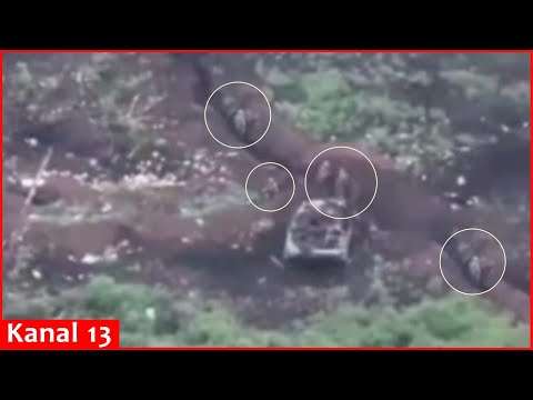 Russian commander did not forgive soldiers who refused to fight – Drone footage