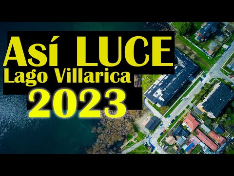 Lago Villarrica vista aérea  2023-Drone video V2 #videodrone #cinematic