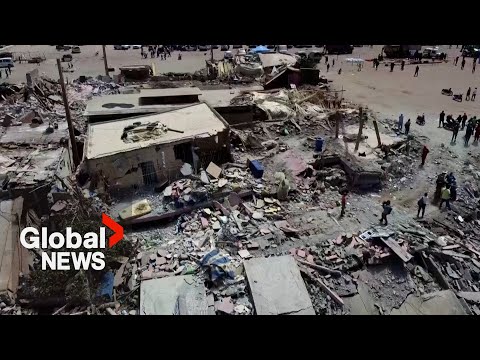 Morocco earthquake: Drone video shows destruction near quake's epicentre