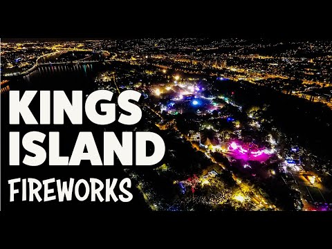 Watch the Skies Light Up: A Jaw-Dropping Drone Video of Kings Island Fireworks!