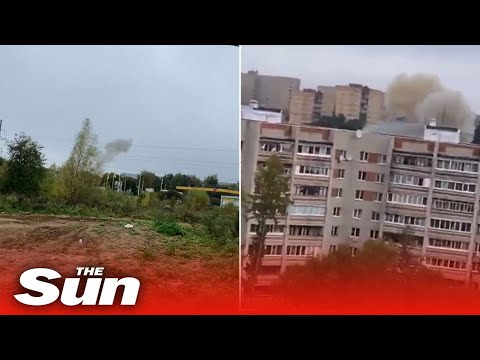 Ukrainian drone hits industrial enterprise in Smolensk, Russia